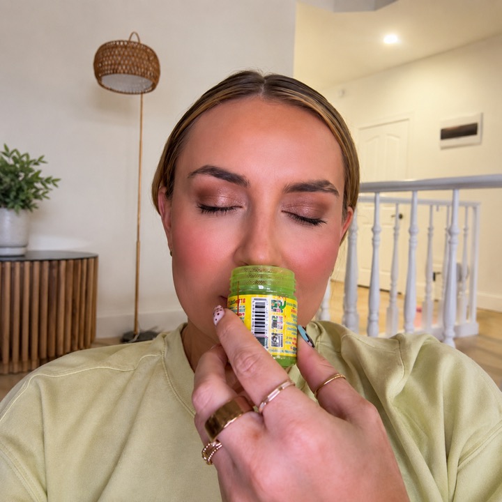 Breathing in the Thai herbal inhaler